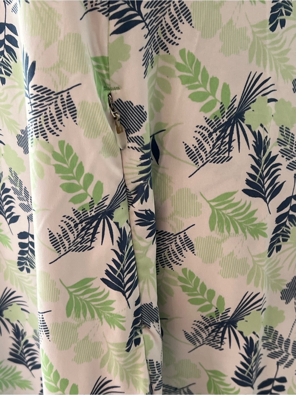 Tee Time Sleeveless Palm Leaf Print Golf Dress | Size S | Great Condition - Picture 8 of 13